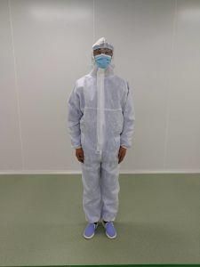 Isolation Suit Surgical Gowns with Cap+Shoe SMS Fabric PP+PE Waterproof Gown Protective Operating Gown Chemical Suits