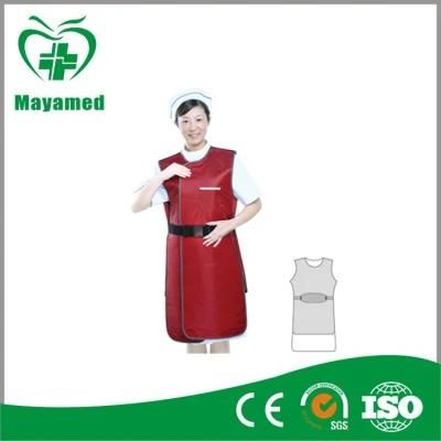 Ma1104 Double Sided X-ray Protective Lead Apron Red Color