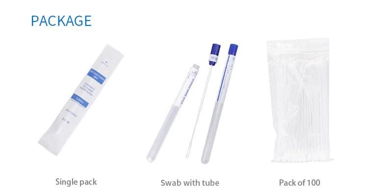 Cheap Price Factory Medical Cotton Bamboo Sterilized Swabs