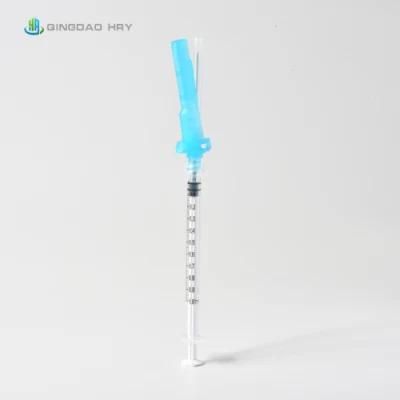 Manufacture of Safety Needle Safety Syringe with CE FDA ISO &510K 1-50ml