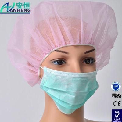 Nonwoven Disposable Surgical Cap Bouffant Round Cap