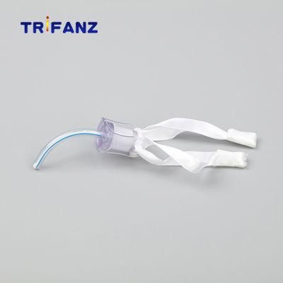 Disposable PVC Tracheostomy Tube Cuffed