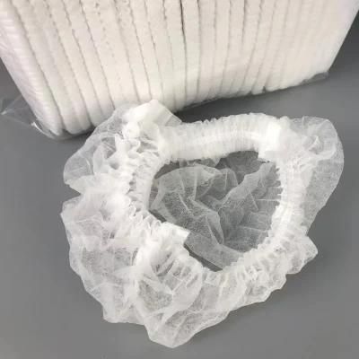 Disposable PP Non Woven Clip/Mob Clip Cap Hair Clip Cap