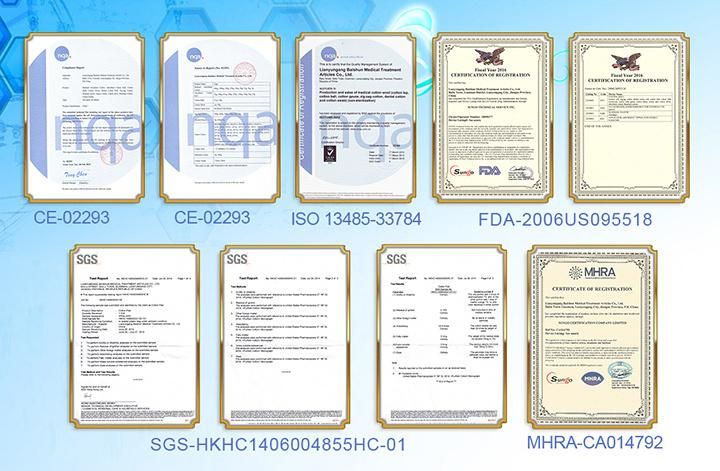 Medical Supply Gauze Sponge with FDA Manufacture