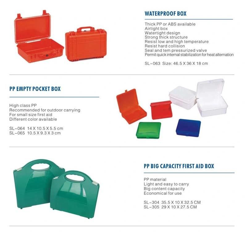 Wholesale Professional Box PP Plastic Storage Case with Handle