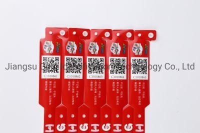 Barcode Wristbands Plastic Wristbands Event Bracelet