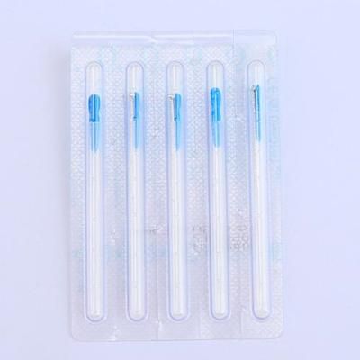 Hot Sale Disposable Sterile Silver Handle Acupuncture Needles for Medical with CE Certificate