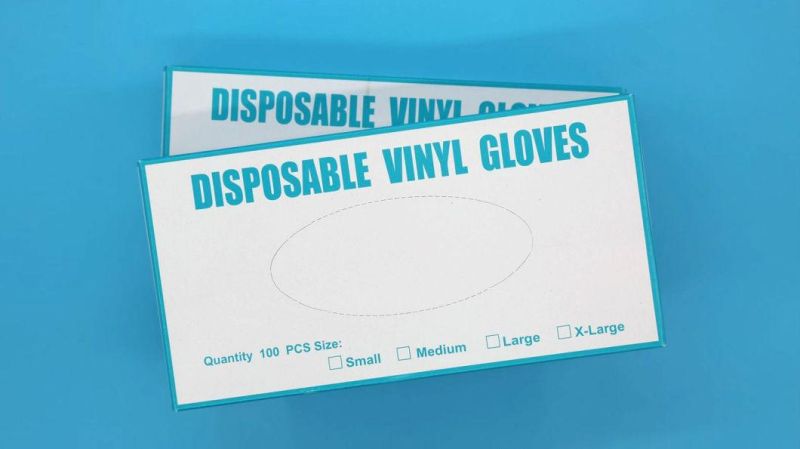 Powder Disposable Vinyl Glove/PVC Gloves for Medical Use