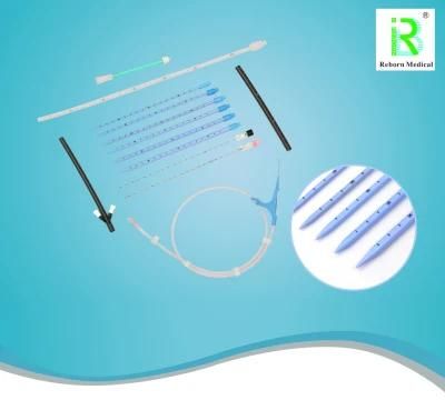 Reborn Medical Pcnl Package with Dilator Peel-Away Sheath Puncture Needle Nephrostomy Tube with CE Certificate