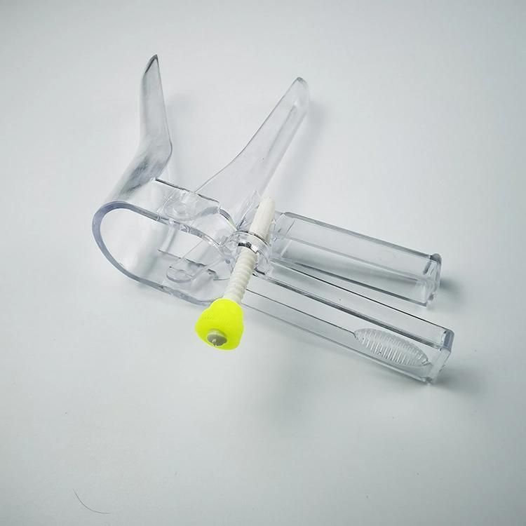 Disposable Medical Plastic Side Screw Type Vaginal Speculum