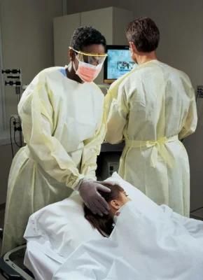 Pppe Medical Surgical Isolation Gown Anti-Virus Anti-Blood Protective Clothing