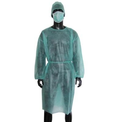 Cheap Disposable PP Isolation Gown 18g