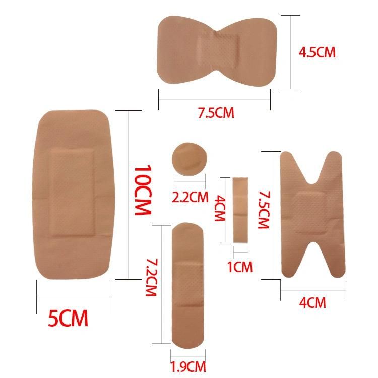 Elastic Fabric 72X19mm Adhesive Bandage Wound Plaster Band-Aid