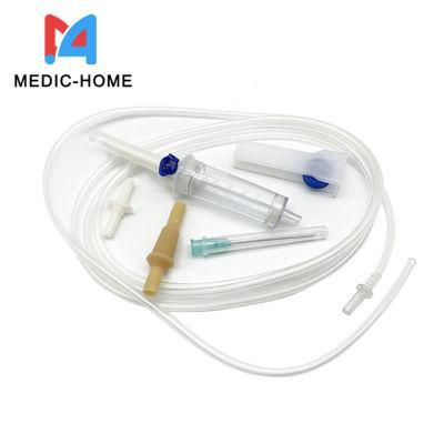 Medical Disposable Infusion-Set IV Set Luer Lock Luer Slip with Needle CE ISO Approved