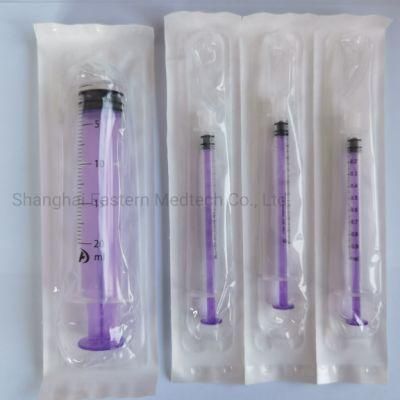 2.5ml Plastic Disposable Medical Device Enfit Syringe High Quality Enteral Feeding Syringe