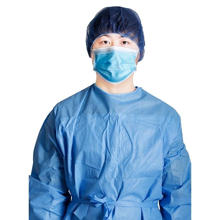 Hospital Surgical Disposable Non Woven Mob Clip Bouffant Cap