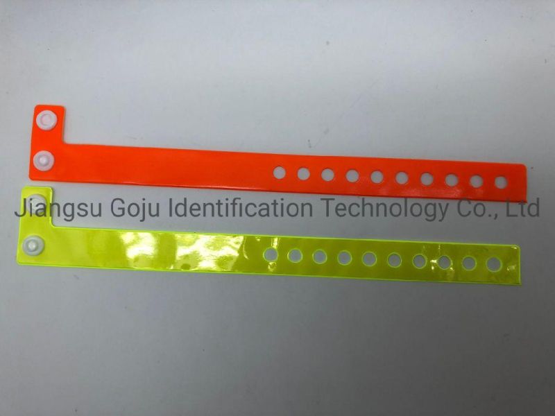Reused Wristband ID Bracelet Vinyl Wristband