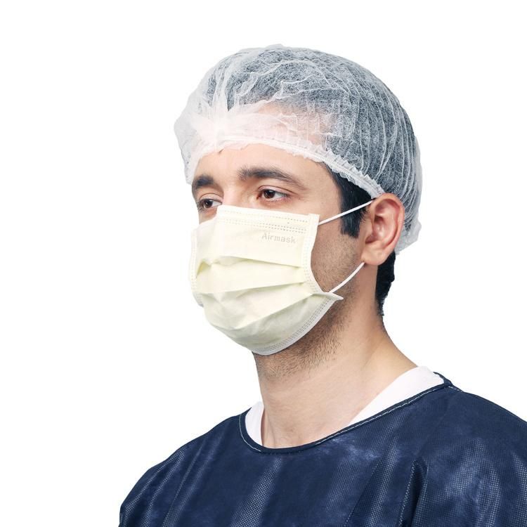 3 Layers Nonwoven Anti Virus Daily Use Pink Breathable Sterile Surgical Disposable Medical Mask for Doctor