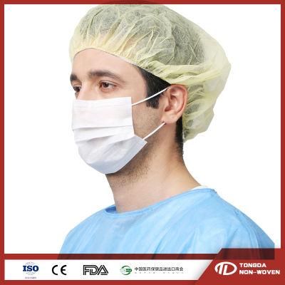 Surgical Disposable Face Mask with Earloop/3-Ply Face Mask
