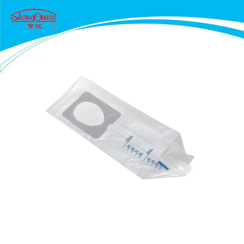 Medical Sterile 200ml Flat Pediatric Urine Collector