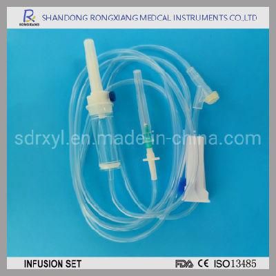 Factory IV Infusion Set with Y Connector with/Without Needle