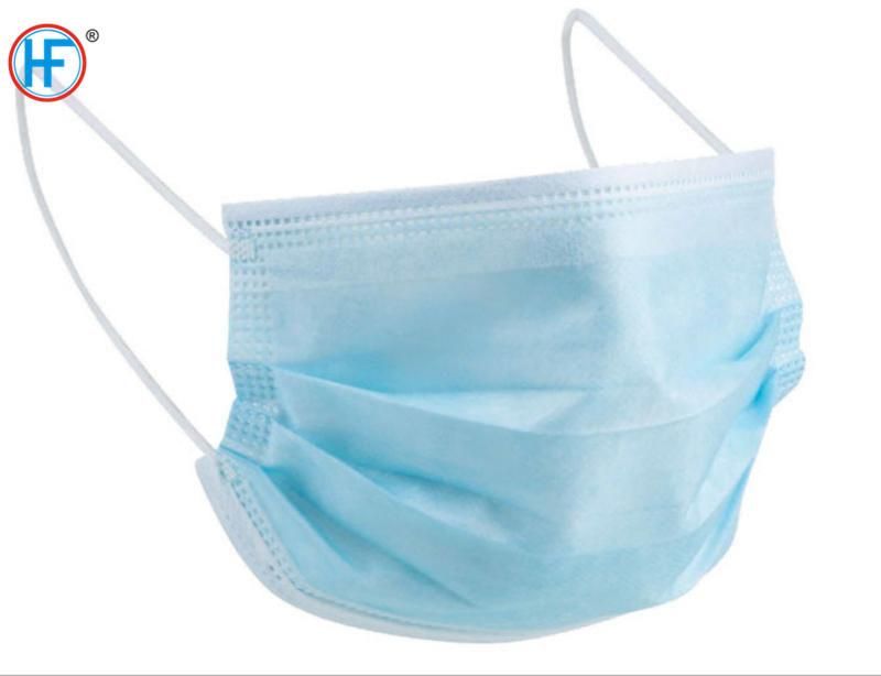Mdr CE Approved Disposable 3 Ply Earloop Face Masks