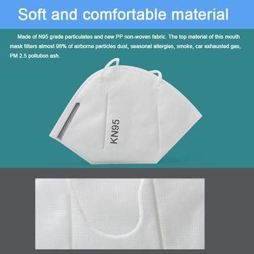 Protective Medical Virus Disposable Kn95 Face Mask Medical Consumables Mouth Mask N95 Dust Face Mask Ffp3 Respirator with Valve for Medical Use