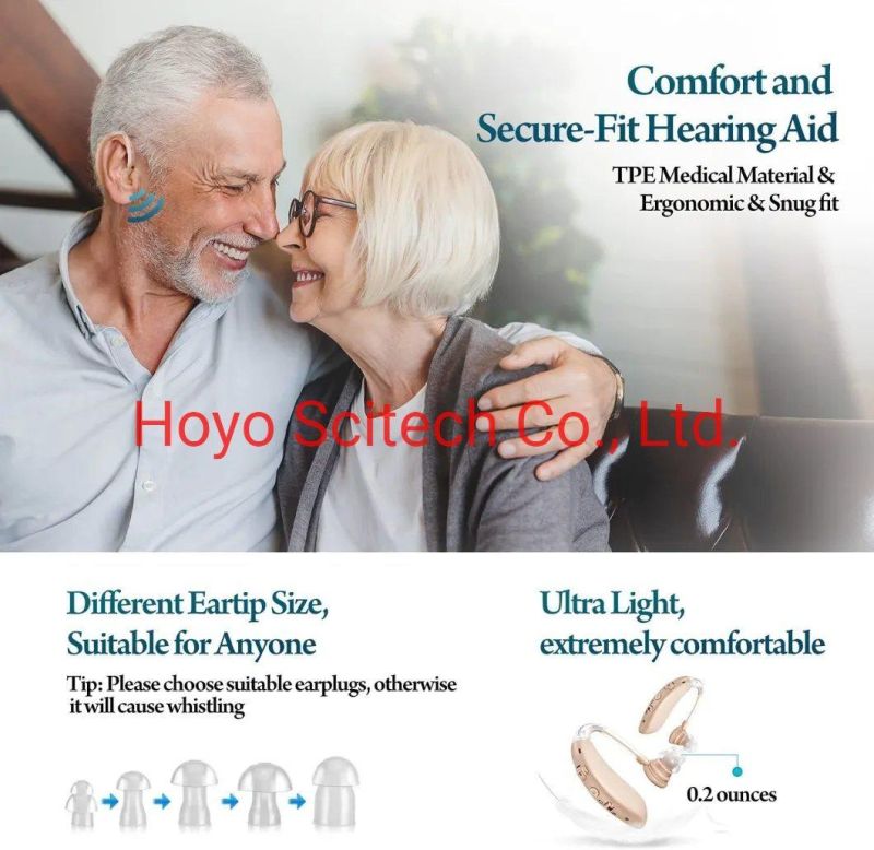 Mini Hearing Aid Digital Hearing Aid Bluetooth Rechargeable Digital Hearing Aid