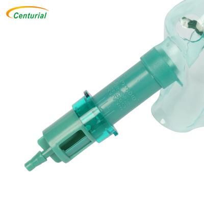 Medical Disposable PVC Adjustable Venturi/Multi Vent Mask with Oxygen Tube