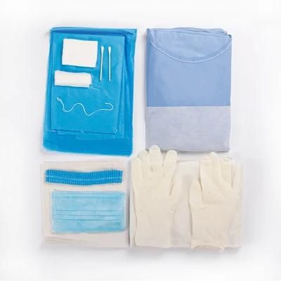 Disposable Gynecological Pack Surgery Drape Medical Consumable Surgical Drape Pregnancy Baby Delivery Kits