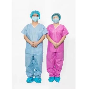 Factory Direct Sale Disposable Doctor Suits Operating Suit Doctor Work Uniform for Surgical