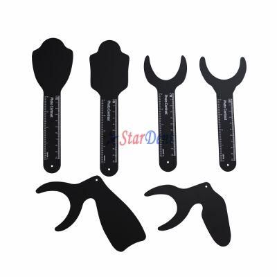 High Quality Orthodontic Intraoral Photographic Contraster Black Background Board Dental Photo Contrast 6PCS