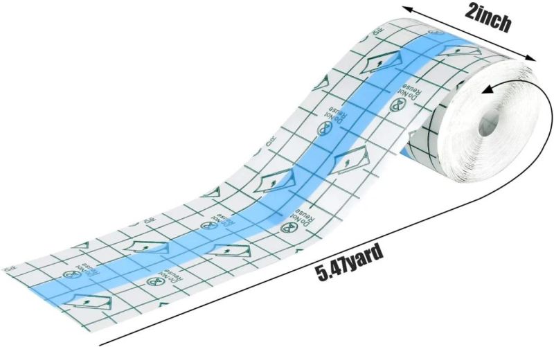 10 Yard Sterile and Safe Transparent Film Dressing Roll 10cm Adhesive Defend Plastic Wrap Cover