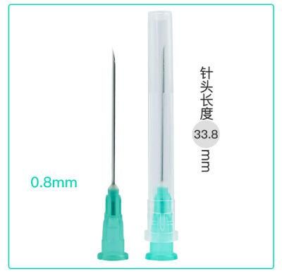 Disposable Medical Sterile Injection Needle 0.8mm*33.8mm Medical Syringe Needle Needle Device