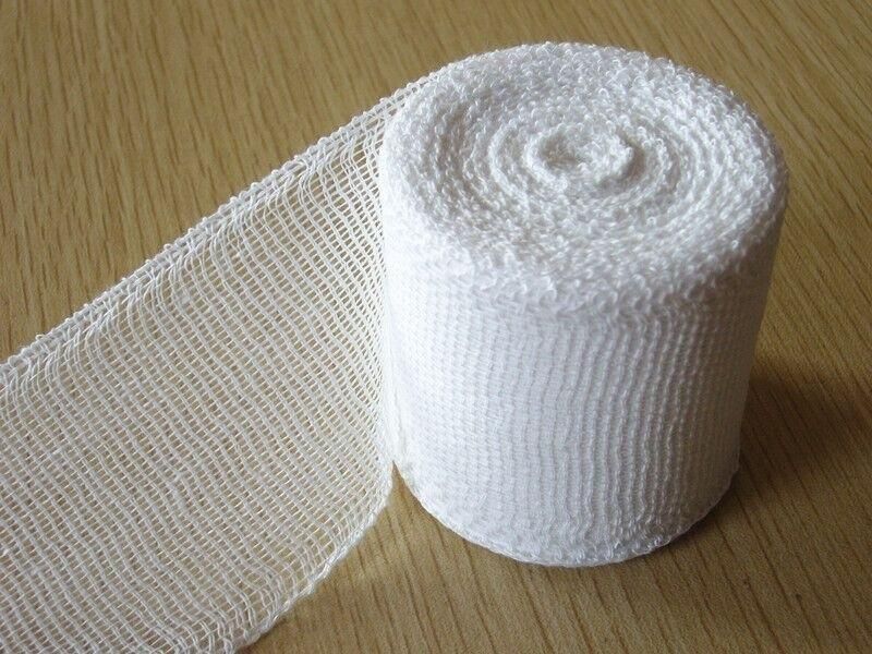 Flexible Rolled Gauze Dressing Bandage for Minor Wound Care