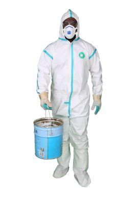 Unisex Disposable Medical Non Woven Working Safety Coverall
