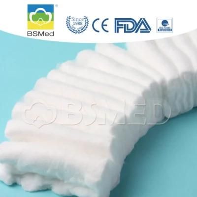 Zig Zag Cotton Roll for Medical Care with FDA Ce ISO Certificates