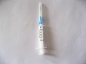 Hot Sale 2-Part Disposable Syringe with Needle or Withour Needle