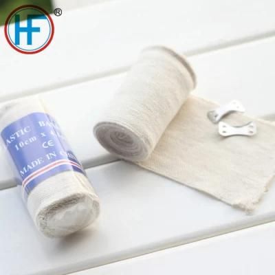 Mdr CE Approved Factory Wholesale Disposable Rubber Elastic Plain Surgical Bandage