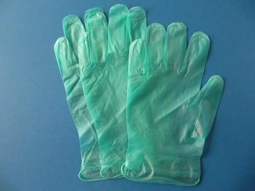 Disposable Clear or Blue Powder Free PVC Vinyl Examination Gloves for Medical Use