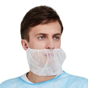Cheap and Hot Sell PP Nylon Beard Cover Disposable Beard Cover