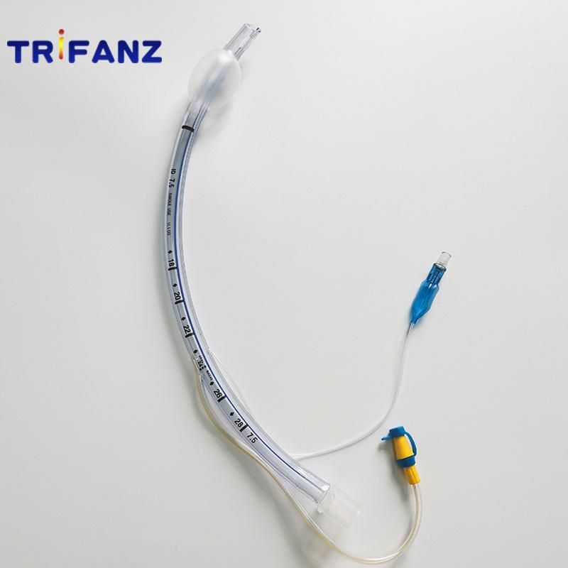 Disposable Nasal Oral Preformed PVC Endotracheal Tube Cuffed (North-Face)