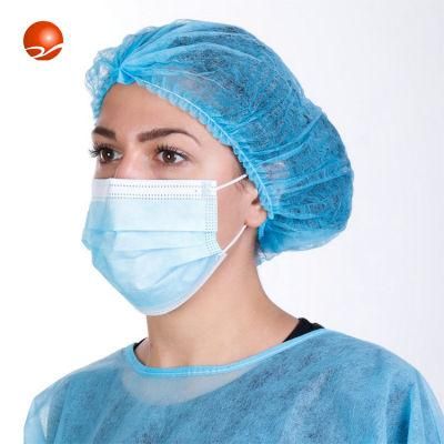 Factory Wholesale Medical Type Iir Disposable Protective 3 Ply Non Woven Earloop Surgical Face Mask with En 14683