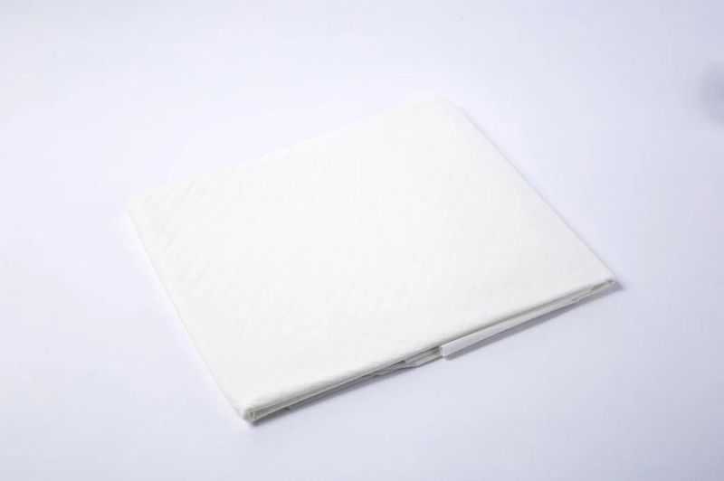 Premium Breathable Anti-Slip Disposable Incontinence Underpad Sheet Polyethylene (PE) Film Backsheet China Manufacturer Economic Adult Hospital Care