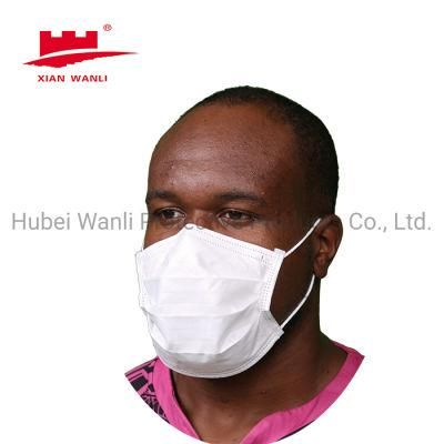 White List Manufacturer Ant-Virus Disposable Medcial Face Mask with Comfortable Ear Loops
