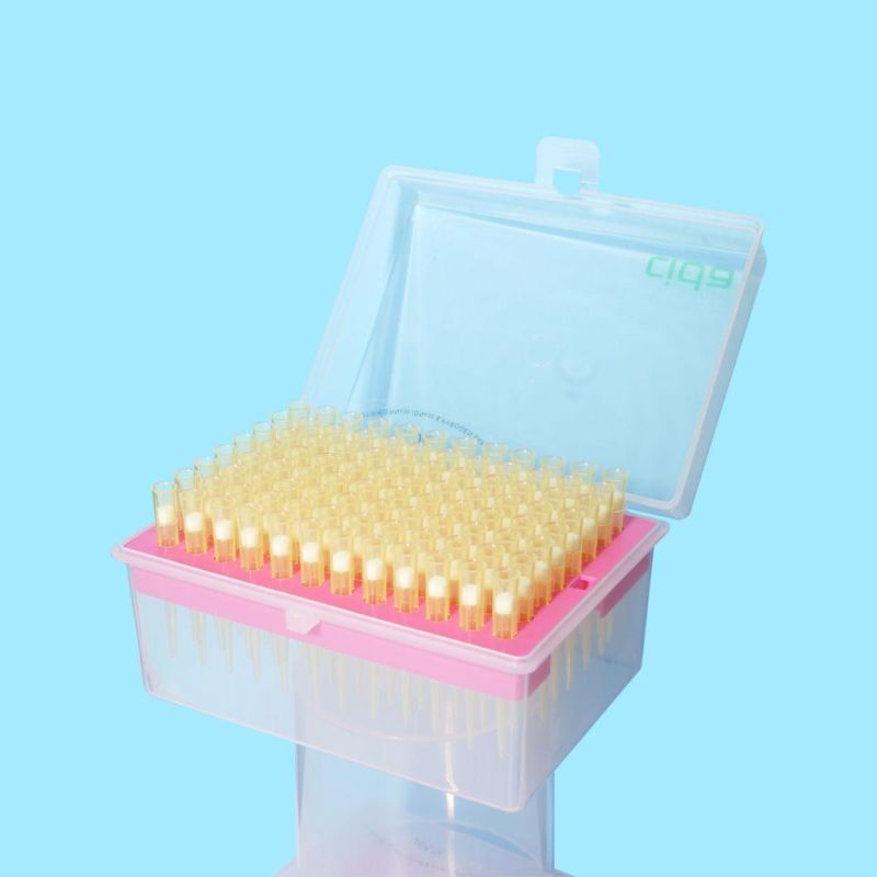 Wholesale Disposable Rna DNA Free Low Retention Universal 10UL 100UL 200UL 1000UL Pipette Filter Tips with Rack for Rapid Diagnostic Test CE Certificate