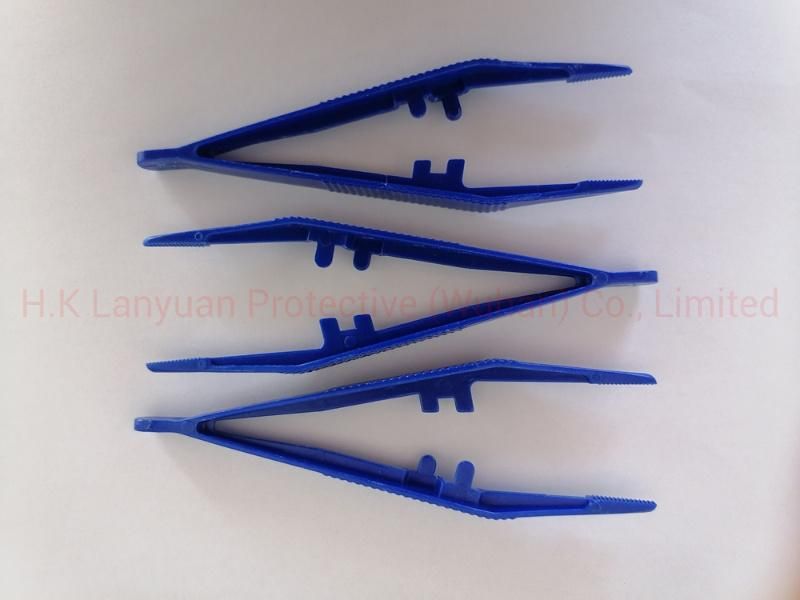 Disposable Sterile Forceps Plastic Tongs