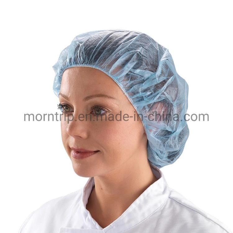 Medical Dust Proof Protective Non Woven Bathing Disposable Head Cap