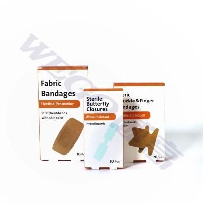 Custom Logo Waterproof Skin Color Sport Medical Hemostatic Plaster Band-Aid