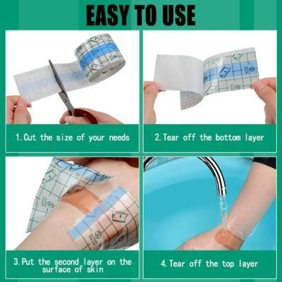 Transparent Film Dressing Waterproof Protective Tattoo Tape for Second Skin Healing for Tattoo